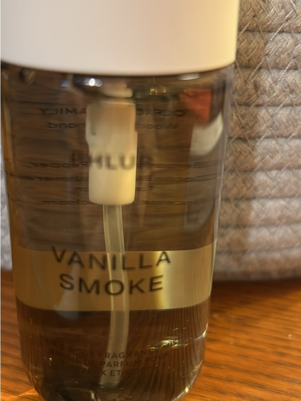 Vanilla Smoke Women’s Fragrance Spray - Neutral Amber